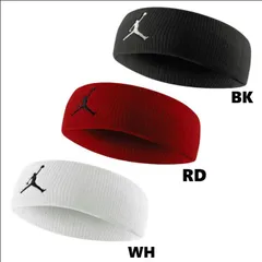 ジョーダン　Jordan　ジャンプマン ヘッドバンド　Dri-FIT Headband　ブラック　レッド　ホワイト　ヘアバンド　JD2018