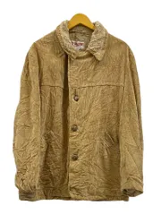 McGREGOR (マクレガー) 古着 80s 90s ランチコート コーデュロイ 裏ボア クルミボタン 46 キャメル メンズ/078