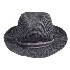 THE NORTH FACE(ノースフェイス) ハット フリー美品  - 黒 ストローハット