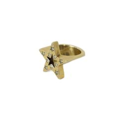 希少 アンドレムッシュ　ゴールド　花柄　ラインストーン　バングルウォッチ アンドレムッシュ ANDRE MOUCHE バングルウォッチ 腕時計 花柄