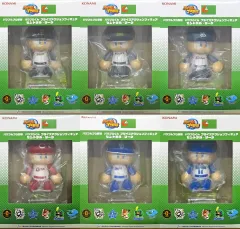 【中古】トレーディングフィギュア 全6種セット 「パワフルプロ野球 パワプロくん プライズアクションフィギュア セントラル・リーグ」