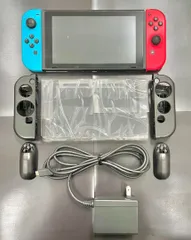 超美品‼️ニンテンドースイッチ+バッテリー新品＋ガラス+純正充電器+豪華セット✨