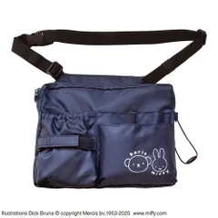 【平日13時までに決済完了で当日出荷】ウエストポーチ ショルダーバッグ ポーチ ナースグッズ ミッフィー ボリス 2WAYオーガナイザー ミッフィー＆ボリス ネイビー ST-CNMF0011 ウェストバッグ キャラクター【ST】