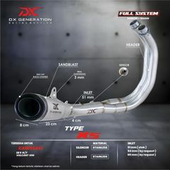 DX GENERATION Racing Muffler ZX25R | Mercari