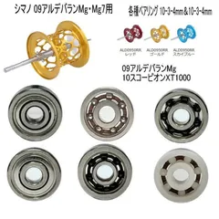 シマノ 09 アルデバラン Mg ツインセラミック ベアリングHX＋S シマノ 09 アルデバラン Mg ツインセラミック ベアリングHX＋S