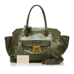 6898 MIU MIU VITELLO LUX ハンドバッグ camping.com