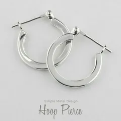 フープピアス 18金 18k シンプル 定番 レディース メンズ ユニセックス 男女兼用 1.5mm×15mm k18 ゴールド 誕生日 記念日 プレゼント ギフト 30日以内に発送