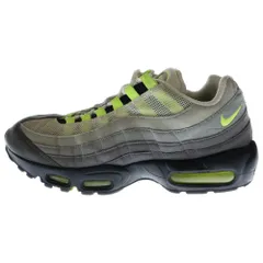 NIKE (ナイキ) 【観賞用 2015年製】AIR MAX 95 OG Yellow Gradation エアマックス95 イエローグラデ ローカットスニーカー グレー/イエロー US9.5/27.5cm 554970-071