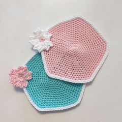 emine︎✿★ハンドメイドパーツ★かぎ針編み♪ミニ麦わら帽子 emine︎✿☆ハンドメイドパーツ☆かぎ針編み♪ミニ麦わら帽子