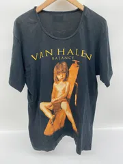 90’s　VANHALEN BALANCE WORLD TOUR プリントTシャツ　タグなし　【M128-20251007-05KS】