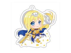 ソードアートオンライン アリシゼーション ぽぷきゃら ダイカットアクキー アリス(整合騎士)