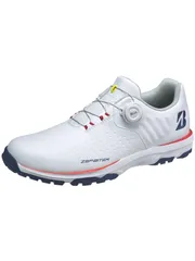新品　BRIDGESTONE ゴルフシューズ SHB4201 シルバー/ネイビー ゴルフギア一覧 | BRIDGESTONE GOLF -ブリヂストンゴルフ-