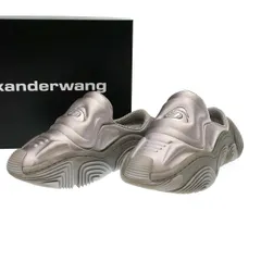 ALEXANDER WANG アレキサンダーワン AW Vortex Mule プラットフォームミュールサンダル 30223N034 シルバー 35のサムネイル