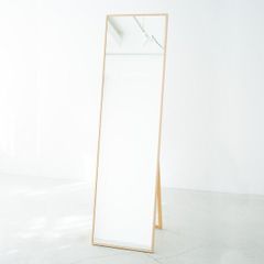全身鏡 スタンドミラー 160×90cm 木目調 大型 姿見 ほぼ新品 - メルカリ