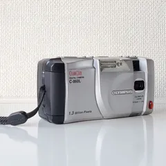スマートメディアをおまけ♪ 通電・基本動作確認 オリンパス OLYMPUS CAMEDIA C-860L CCDカメラ 単三電池が使える コンパクト デジカメ コンデジ レトロデジカメ オールドデジカメ