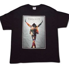 0133　 00ｓ　XL　マイケルジャクソン　THIS IS IT 映画Ｔ　ビンテージ