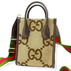 使用わずかGUCCI グッチ ジャンボGG 2way ショルダーバッグ