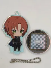 ♪) 月永レオ(チェックメイト衣装) 「あんさんぶるスターズ!! 追憶セレクション チェックメイト×animatecafe トレーディング描き起こしビジュアル オーロラアクリルスタンドコレクション」 [10]