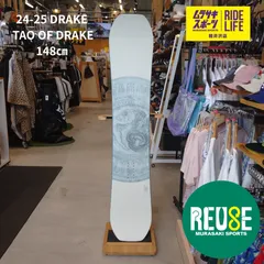 USE503【ムラスポ公式】DRAKE ドレイク　 TAO OF DRAKE タオ オブ ドレイク　148cm　24-25　ユニセックス　極上品　スノーボード　中古品（USE）　グラトリのサムネイル