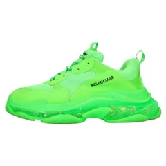 2024年最新】バレンシアガ BALENCIAGA TRIPLE S トリプルS レースアップスニーカー レザー ナイロン 白 ブルーパープル  541641 レディース 中古の人気アイテム - メルカリ