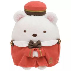 [중고] 봉제 인형 시로 쿠마 (호텔 맨) 모으고 봉제 인형 오 헤야의 스미에서 흔들리는 테마 [스미코 글러시]
