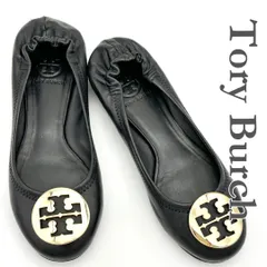 新品・未使用　TORY BURCH ブラック ロゴパンプス　エナメル　24.5㎝ Tory Burch 90mm peep-toe Heeled Pumps | Black | FARFETCH
