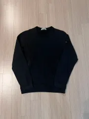 極美品》STONE ISLAND 21AW スウェットXL 黒裏起毛