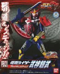 【中古】フィギュア 仮面ライダー武神鎧武 ブラッドオレンジアームズ 「仮面ライダー×仮面ライダー 鎧武＆ウィザード 天下分け目の戦国MOVIE大合戦」 アームズチェンジシリーズ No.PB01 プレミアムバンダイ限定のサムネイル