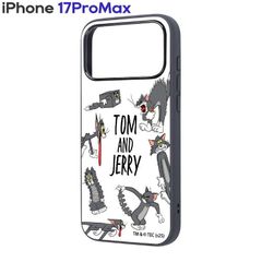 iPhone17ProMax ケース トムとジェリー トム おかしなトム ギャグ キャラクター グッズ 耐衝撃 スマホ カバー エアクッション iPhone 2025 6.9inch 3眼 【１週間以内発送】【ゆうパケットにて発送】