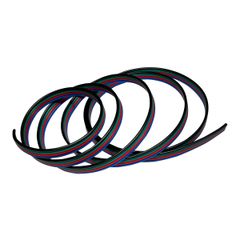 6172(1本) AWG22 電線 [3m] RGB 4芯ケーブル (青・赤・緑・黒)