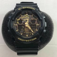 新品未使用】G-SHOCK GA-100 迷彩 デジアナ 電池交換済 箱付 - メルカリ