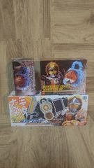 【中古】DXロックシード ナックル・黒影セット・DXマロンエナジーロックシード・DXマツボックリエナジーロックシード【仮面ライダー鎧武】