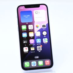 【美品＊バッテリー80%】SIMフリー iPhone12 64GB パープル