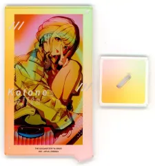【中古】アクリルスタンド・アクリルパネル 藤田ことね スタンド付きアートアクリルプレートvol.1 「学園アイドルマスター」