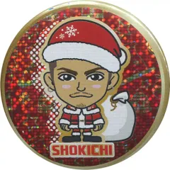 【中古】バッジ・ピンズ(男性) SHOKICHI(EXILE) プチキャラ缶バッジ Xmas 2018 ver. EXILE TRIBE STATION オンラインカプセル