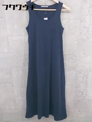 ◇ URBAN RESEARCH アーバンリサーチ ノースリーブ 膝下丈 ワンピース FREE ネイビー レディース 【中古】 【1002800368631】