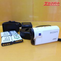 SONY  ソニー 4K アクションカメラ FDR-X3000 通電確認済み 2016年製 ライブビューリモコン RM-LVR3 付（動作未確認）公田店