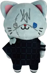 【中古】ぬいぐるみマスコット・ぬいぐるみバッジ 真人 withCATアイマスク付きぬいぐるみキーホルダー 「呪術廻戦 第2期」