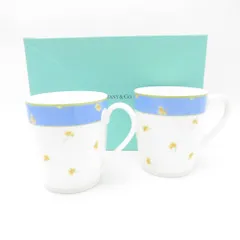 A915-5/TIFFANY＆Co./ティファニーバレー ペアマグカップ