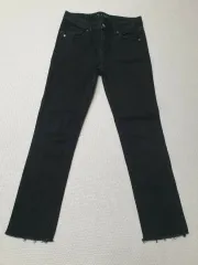 Guess ブラックジーンズ デニム パンツ ウエスト 25