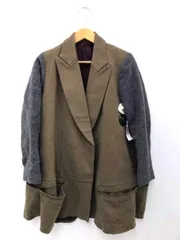 UNDERCOVER メルトン袖アルパカシャギーピークドジャケット #2325#のサムネイル