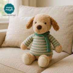 メリーマイヤー スタイルスカウト ウェストンテイルズ 24cm いぬ | ぬいぐるみ ナチュラルカラー 動物 どうぶつ ファーストトイ ベビー 赤ちゃん こども Mary Meyer 正規輸入品