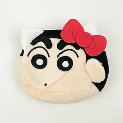 クレヨンしんちゃん×サンリオキャラクターズ しんちゃん×ハローキティ リバーシブルポーチ  Sanrio