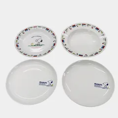 スヌーピー　お皿　　絵皿　プレート　非売品　4点セット　まとめ売り