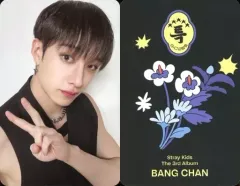 【中古】コレクションカード(男性) Stray Kids/Bang Chan(バンチャン)/裏面名前入り/CD「★★★★★(5-STAR)」(DIGIPACK ver.)フォトカード