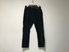 本物グラミチGRAMiCCiコットンストレッチイージーベロアチノパンツメンズサーフアメカジミリタリーストリートスケーターワークビジネススーツモードゴルフドレス黒ブラックS