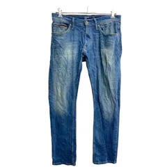 TOMMY HILFIGER デニムパンツ W34 トミーヒルフィガー ブルー 古着卸 アメリカ仕入 2412-230