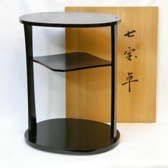 八月の特売品】水無月窯 藤谷芳哉作 色絵 三人官女 茶碗【中古