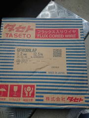 タセト TASETO GFW309LAP 1.2mm 12.5kg 溶接棒 半自動 ワイヤー