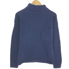 古着 80~90年代 エディーバウアー Eddie Bauer 黒タグ ハイネック ニットセーター メンズS相当 ヴィンテージ/eaa502040